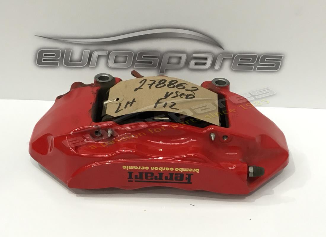 USED FERRARI REAR LH CALIPER WITH PADS. PART NUMBER 278862 (1) used ferrari rear lh caliper with pads. part number 278862 (1)