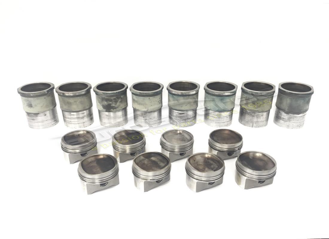 USED FERRARI COMPLETE PISTON & LINER SET. PART NUMBER 133023SET (1) used ferrari complete piston & liner set. part number 133023set (1)