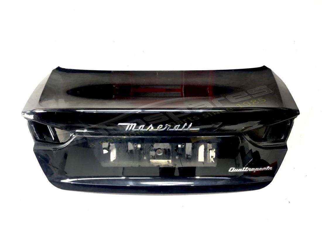 USED Maserati COMPLETE REAR LID . PART NUMBER 673005300 (1)
