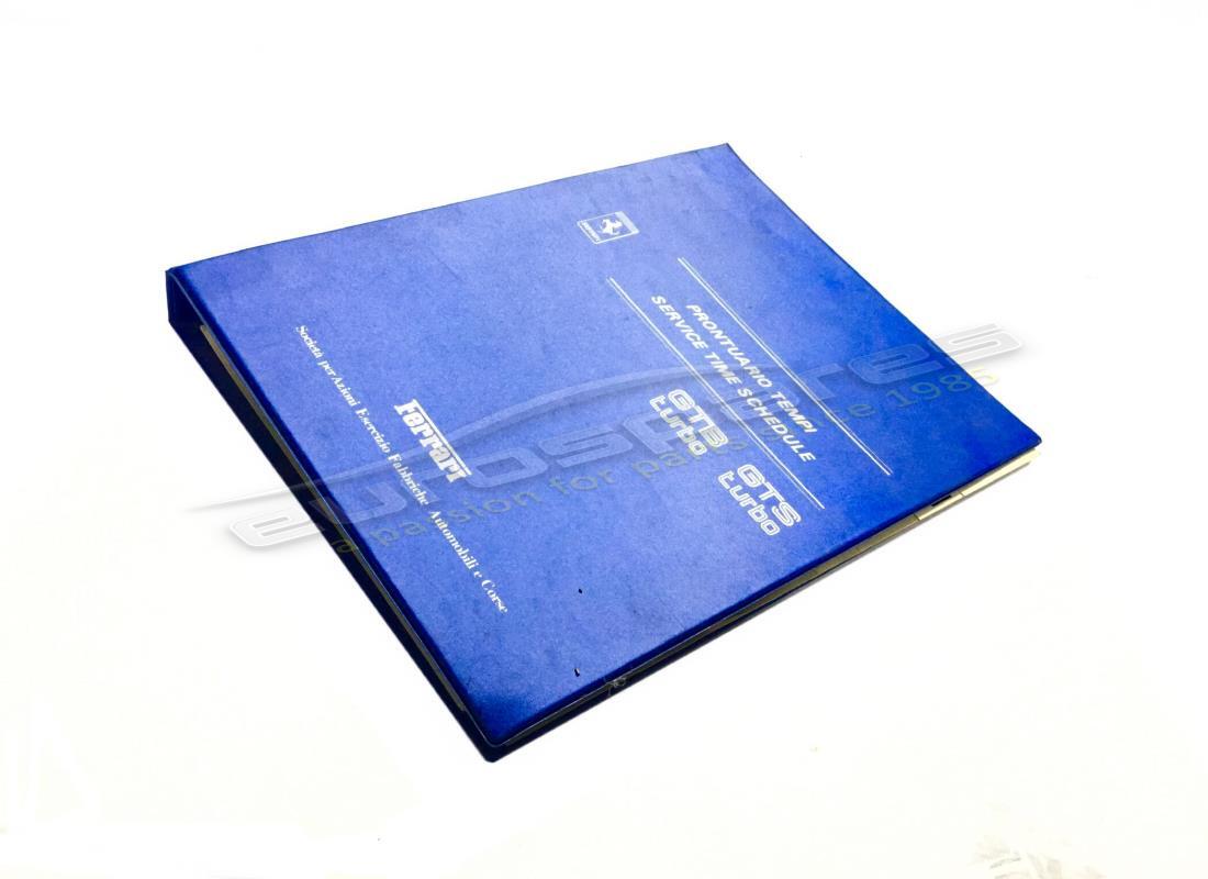 NEW FERRARI GTB/S TURBO TIME SCHEDULE. PART NUMBER 95990852 (1) new ferrari gtb/s turbo time schedule. part number 95990852 (1)