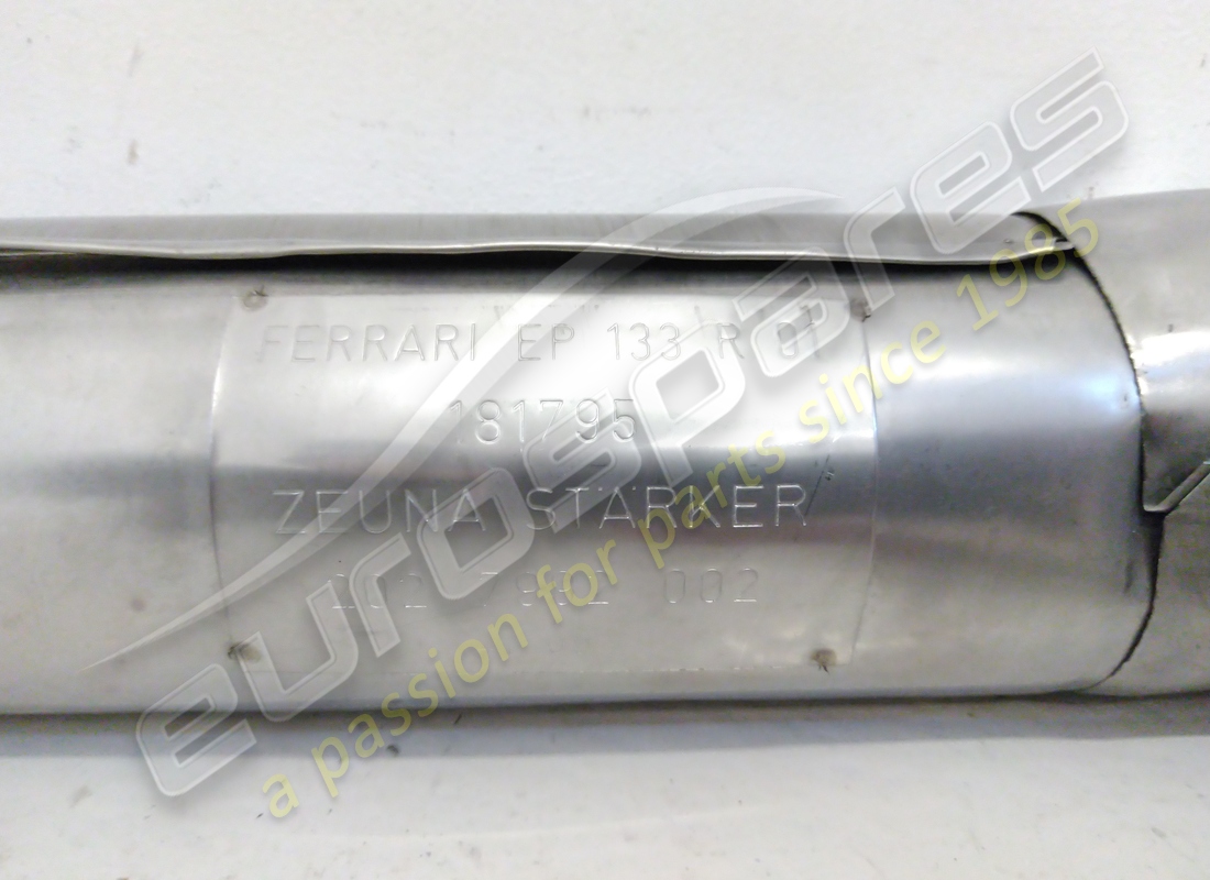 NEW FERRARI RH EXHAUST EXTENSION. PART NUMBER 181795 (3) new ferrari rh exhaust extension. part number 181795 (3)
