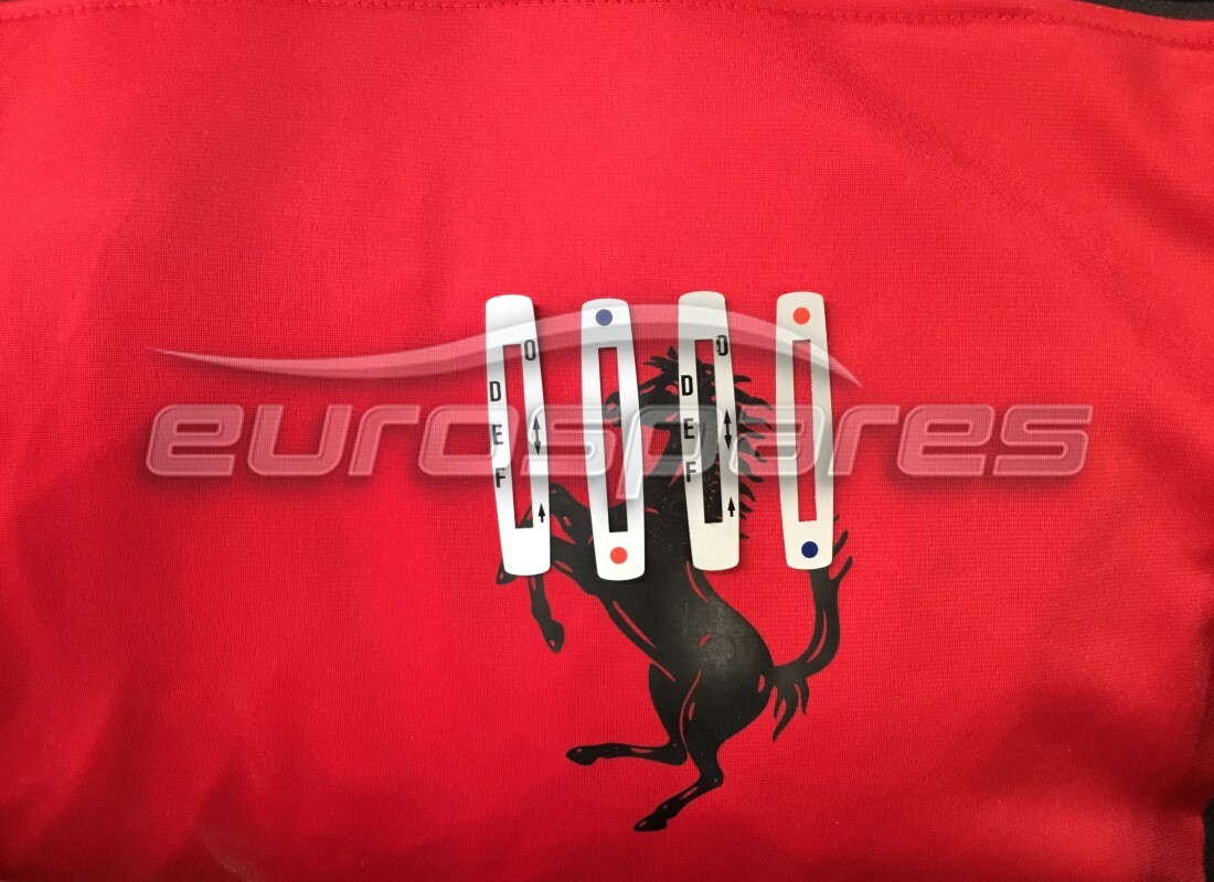 NEW FERRARI LEVER PLATE LABEL SET. PART NUMBER 20166302B (1) new ferrari lever plate label set. part number 20166302b (1)