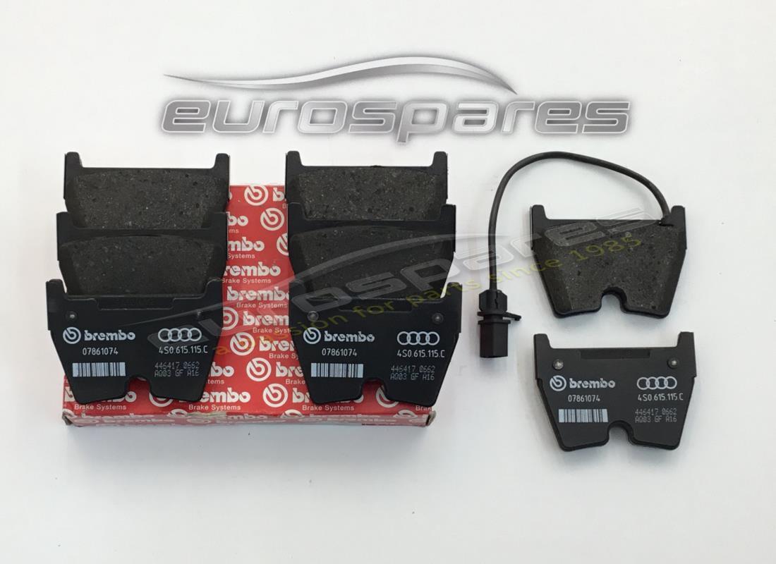 NEW LAMBORGHINI FRONT BRAKE PADS STEEL BRAKES. PART NUMBER 420698151F (1) new lamborghini front brake pads steel brakes. part number 420698151f (1)