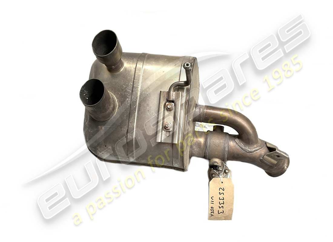 USED FERRARI LH REAR SILENCER. PART NUMBER 253353 (1) used ferrari lh rear silencer. part number 253353 (1)