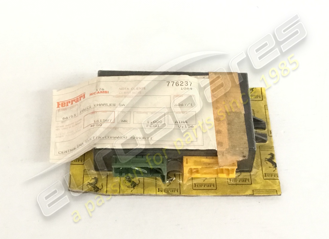 NEW FERRARI SHOCK ABSORBER CONTROL UNIT. PART NUMBER 161587 (1) new ferrari shock absorber control unit. part number 161587 (1)