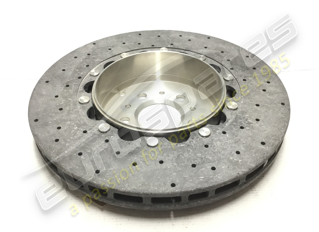 NEW FERRARI REAR CARBON CERAMIC BRAKE DISCS. PART NUMBER 211606 (2) new ferrari rear carbon ceramic brake discs. part number 211606 (2)