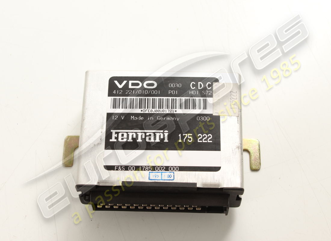 NEW Ferrari SHOCK ABSORBERS UNIT CONTROL . PART NUMBER 175222 (1)