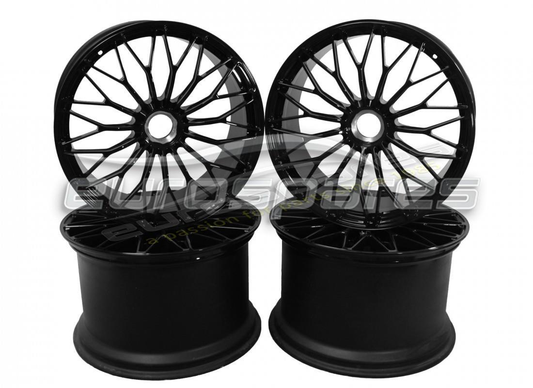 NEW LAMBORGHINI SV CENTRE LOCK WHEELS SET. PART NUMBER 470099304 (1) new lamborghini sv centre lock wheels set. part number 470099304 (1)