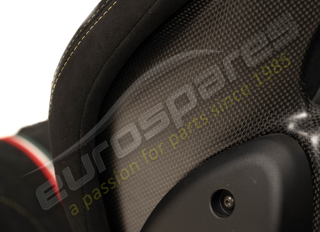 used ferrari pista rhd black racing seats. part number 781201000 (6)