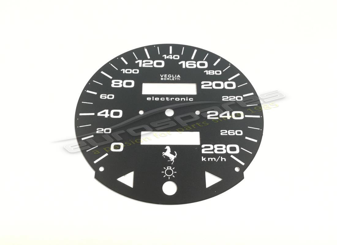 NEW FERRARI SPEEDO METER KPH FACE. PART NUMBER 60057106FACE (1) new ferrari speedo meter kph face. part number 60057106face (1)