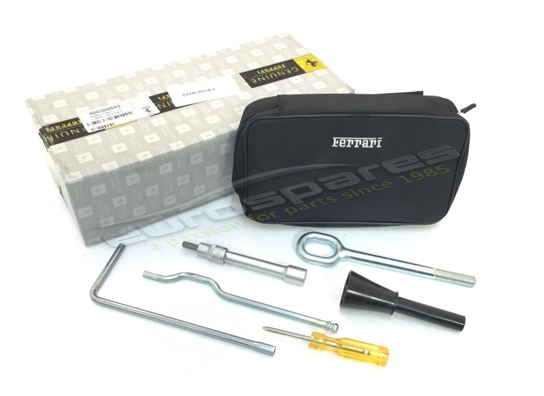 NEW FERRARI COMPLETE TOOLKIT BAG. PART NUMBER 305543 (1) new ferrari complete toolkit bag. part number 305543 (1)