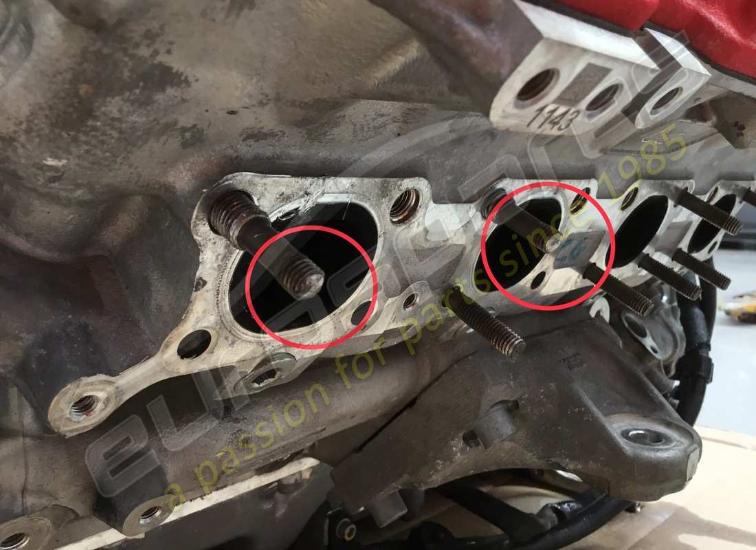 used ferrari tributo engine. part number 985000334 (10)