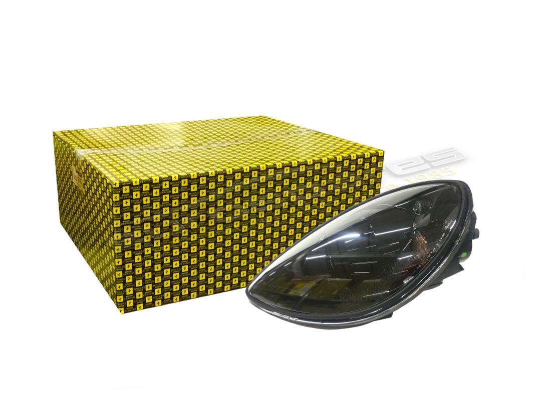 NEW FERRARI LH HEAD LAMP GS.NERO DAYT. PART NUMBER 72108985 (1) new ferrari lh head lamp gs.nero dayt. part number 72108985 (1)