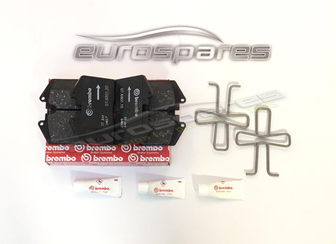 NEW FERRARI REAR BRAKE PADS SET (BREMBO). PART NUMBER 70000875 (1) new ferrari rear brake pads set (brembo). part number 70000875 (1)