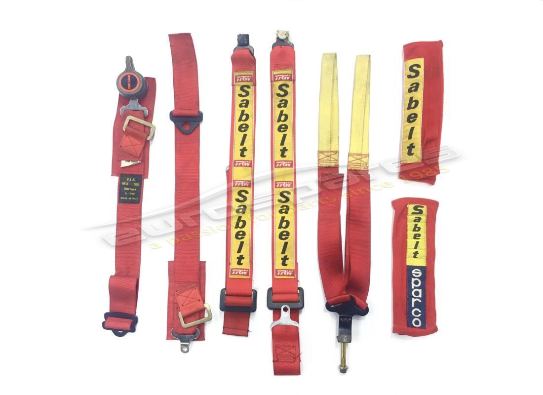 USED Ferrari 4 POINT SABELT HARNESS KIT . PART NUMBER 626293576 (1)