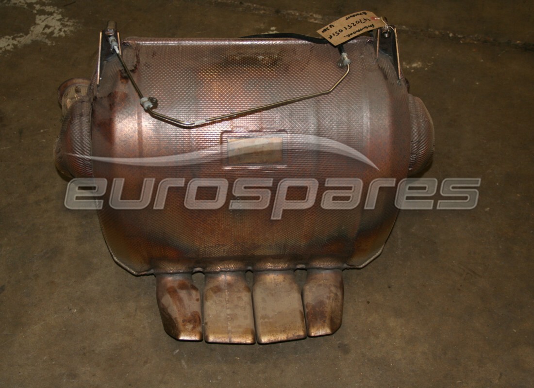 used lamborghini muffler senza cat. part number 470251051f (1)