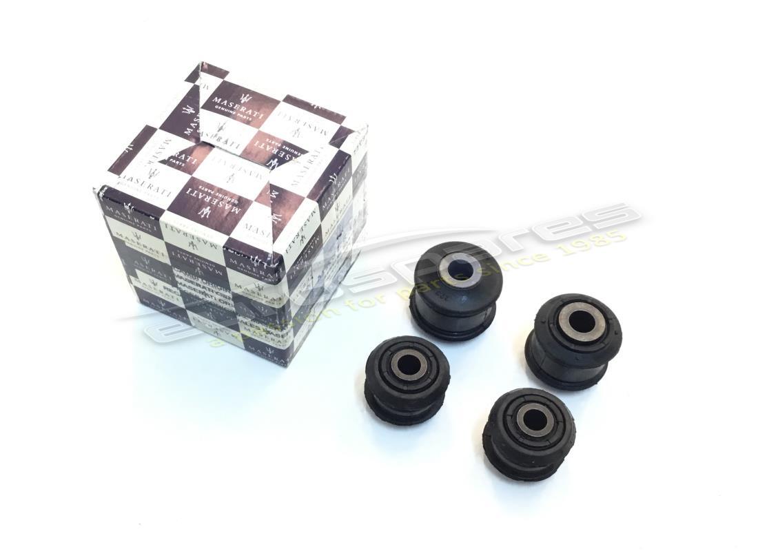 NEW MASERATI SILENT BLOCK KIT REAR SUSPENSION. PART NUMBER 980139890 (1) new maserati silent block kit rear suspension. part number 980139890 (1)