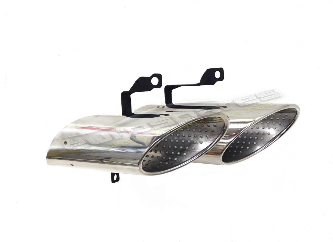 NEW LAMBORGHINI LH TRIM FOR EXHAUST TAIL PIPE (2WD). PART NUMBER 4T0253697F (1) new lamborghini lh trim for exhaust tail pipe (2wd). part number 4t0253697f (1)