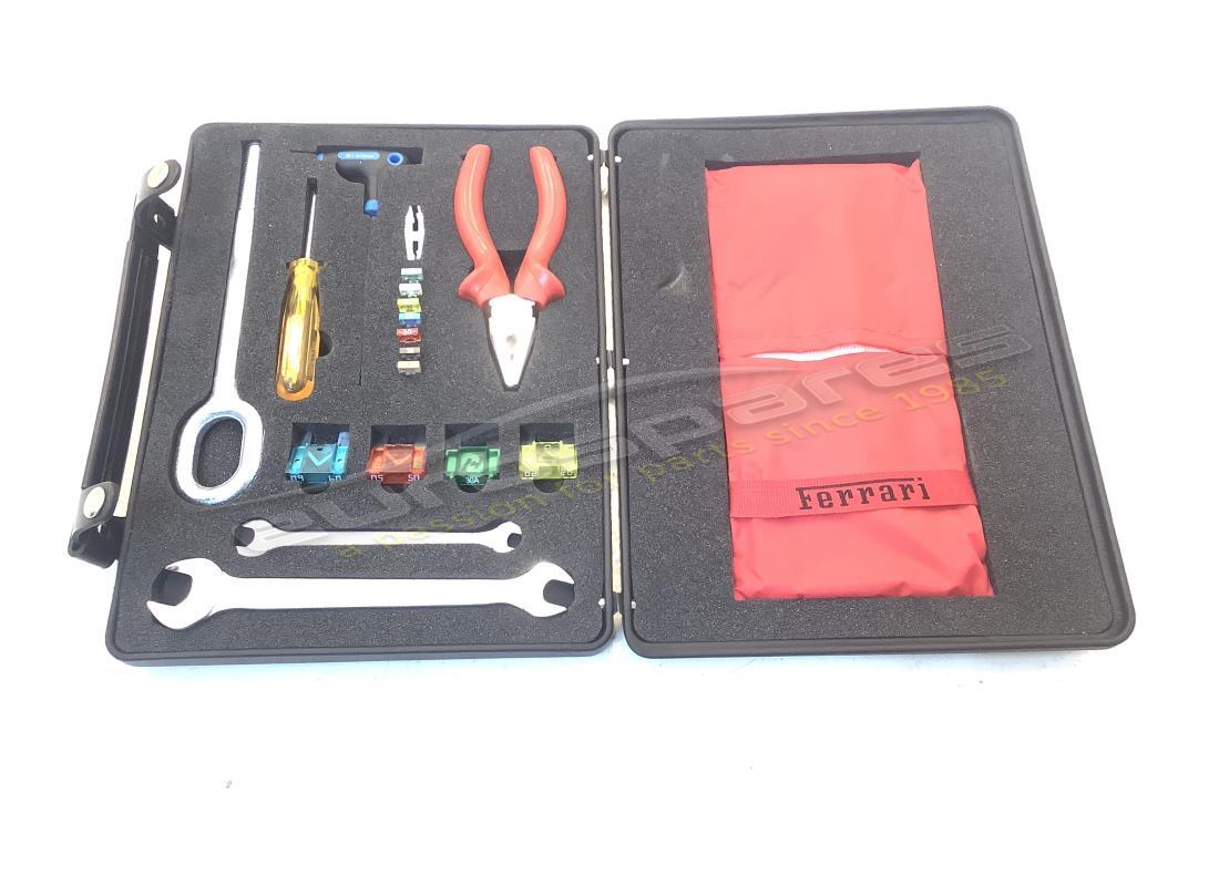 NEW FERRARI TOOL KIT COMPLETE. PART NUMBER 215273 (1) new ferrari tool kit complete. part number 215273 (1)