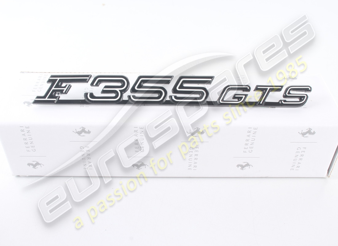NEW FERRARI INITIALS F355 GTS. PART NUMBER 64471400 (1) new ferrari initials f355 gts. part number 64471400 (1)