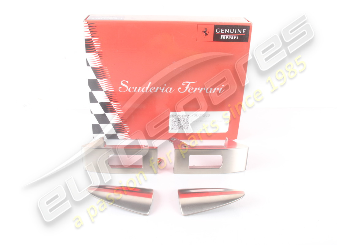 NEW FERRARI TBA KIT MANIGLIE IN TITANIO PER. PART NUMBER 70001288 (1) new ferrari tba kit maniglie in titanio per. part number 70001288 (1)
