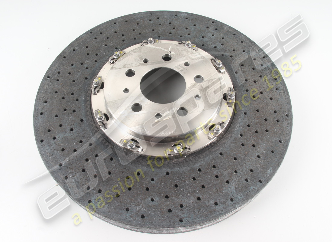 NEW (OTHER) FERRARI FRONT BRAKE DISCS, CARBON CERAMIC. PART NUMBER 225454 (1) new (other) ferrari front brake discs, carbon ceramic. part number 225454 (1)