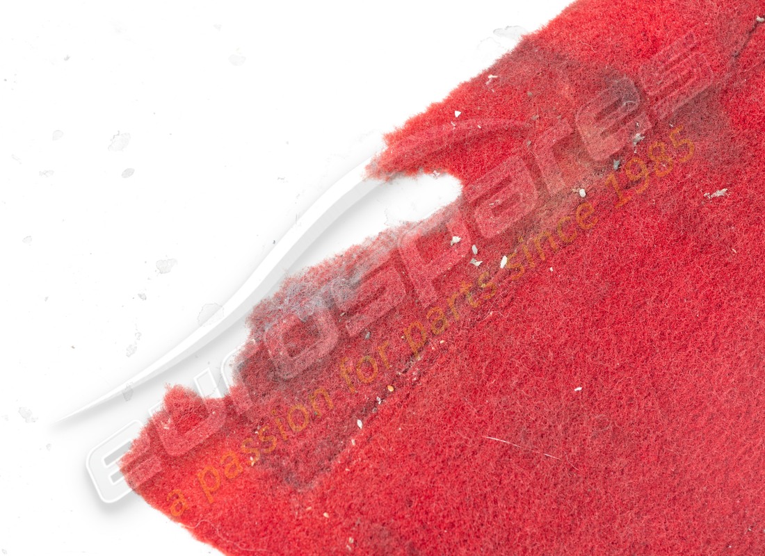 USED FERRARI FRONT LEFT & RIGHT CARPET SET. PART NUMBER 95999641A (6) used ferrari front left & right carpet set. part number 95999641a (6)