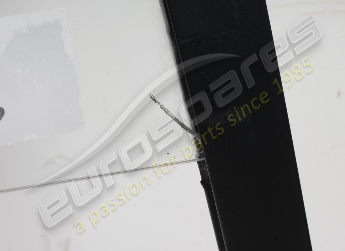 used ferrari complete rh window frame with sliding lexan. part number 83717900 (2)