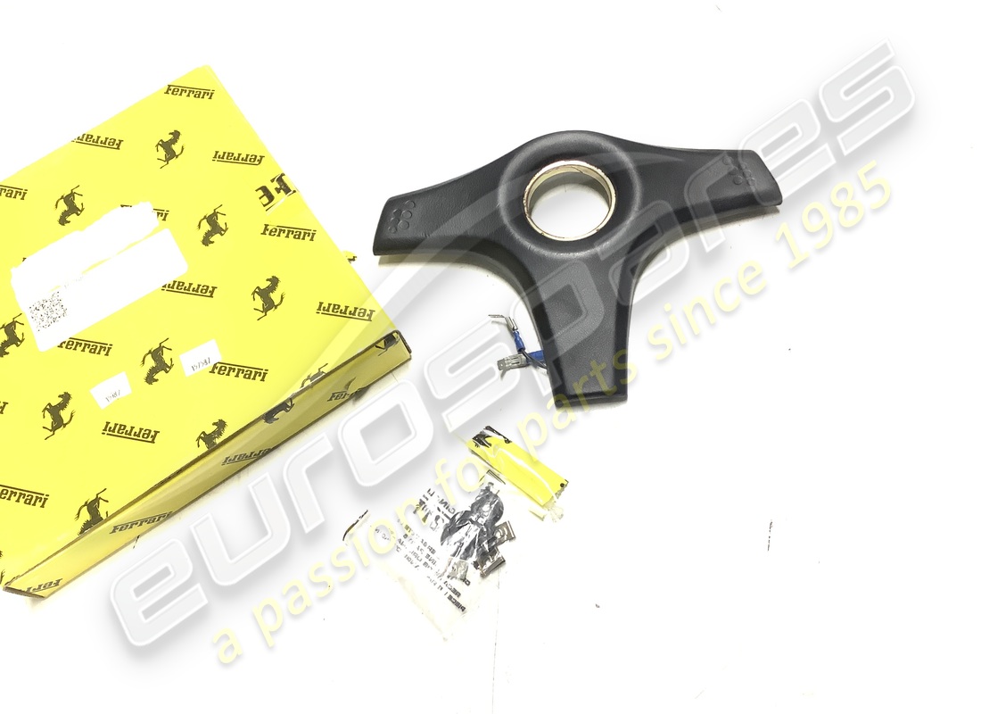 NEW FERRARI STEERING WHEEL COVER. PART NUMBER 157587 (2) new ferrari steering wheel cover. part number 157587 (2)