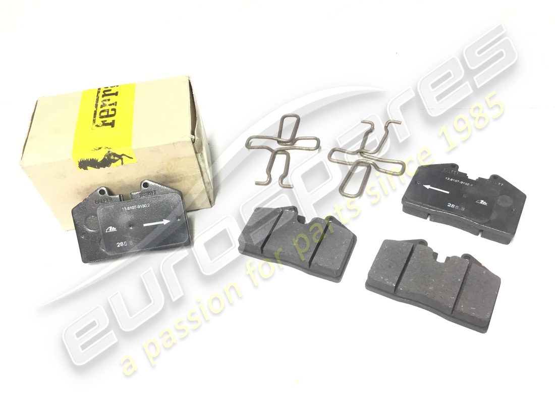 NEW FERRARI REAR BRAKE PAD SET TEVES. PART NUMBER 70000599 (1) new ferrari rear brake pad set teves. part number 70000599 (1)