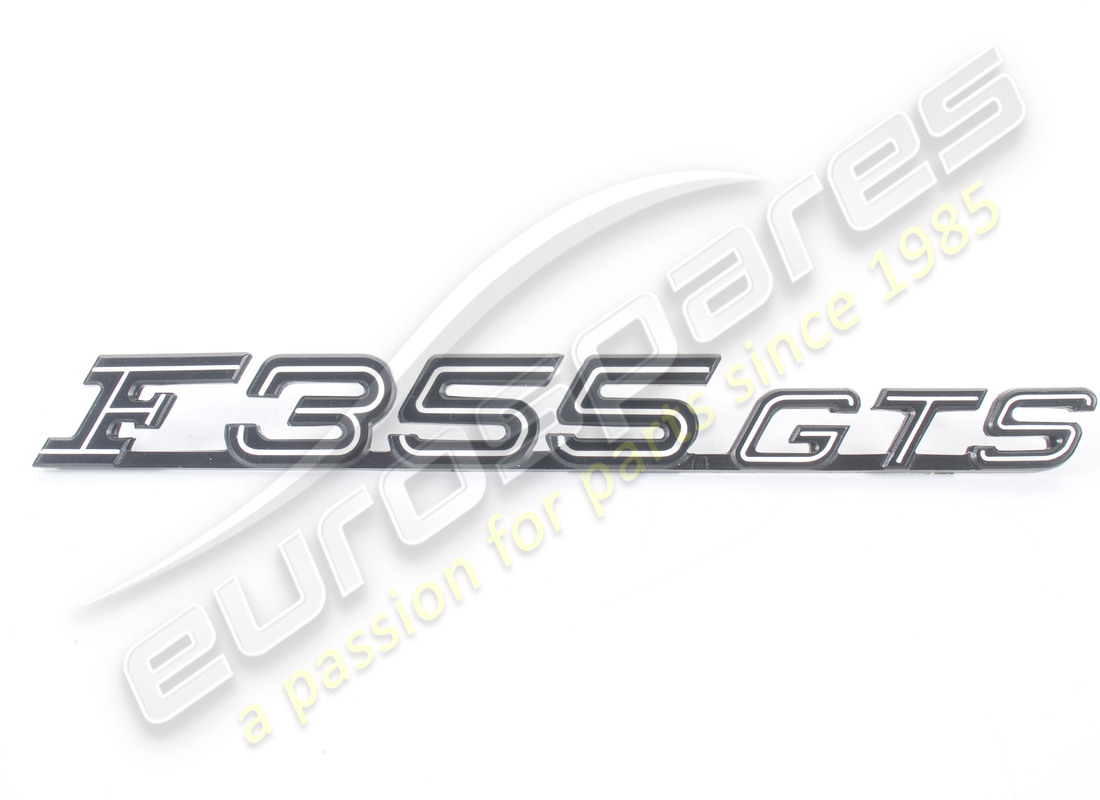 NEW FERRARI INITIALS F355 GTS. PART NUMBER 64471400 (2) new ferrari initials f355 gts. part number 64471400 (2)