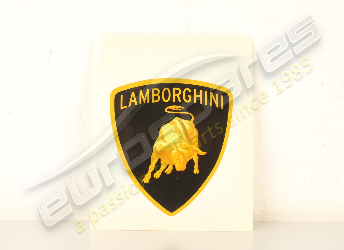 NEW LAMBORGHINI WING STICKER (FLAT). PART NUMBER LST004 (1) new lamborghini wing sticker (flat). part number lst004 (1)