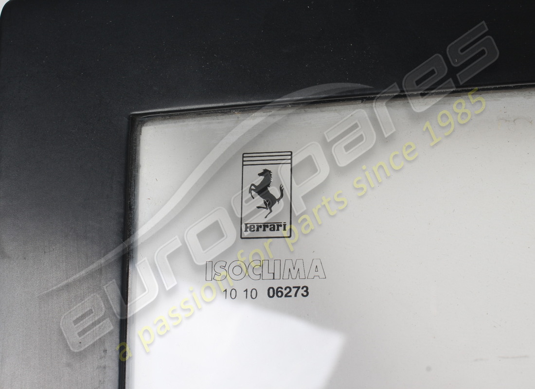 used ferrari complete rh window frame with sliding lexan. part number 83717900 (3)