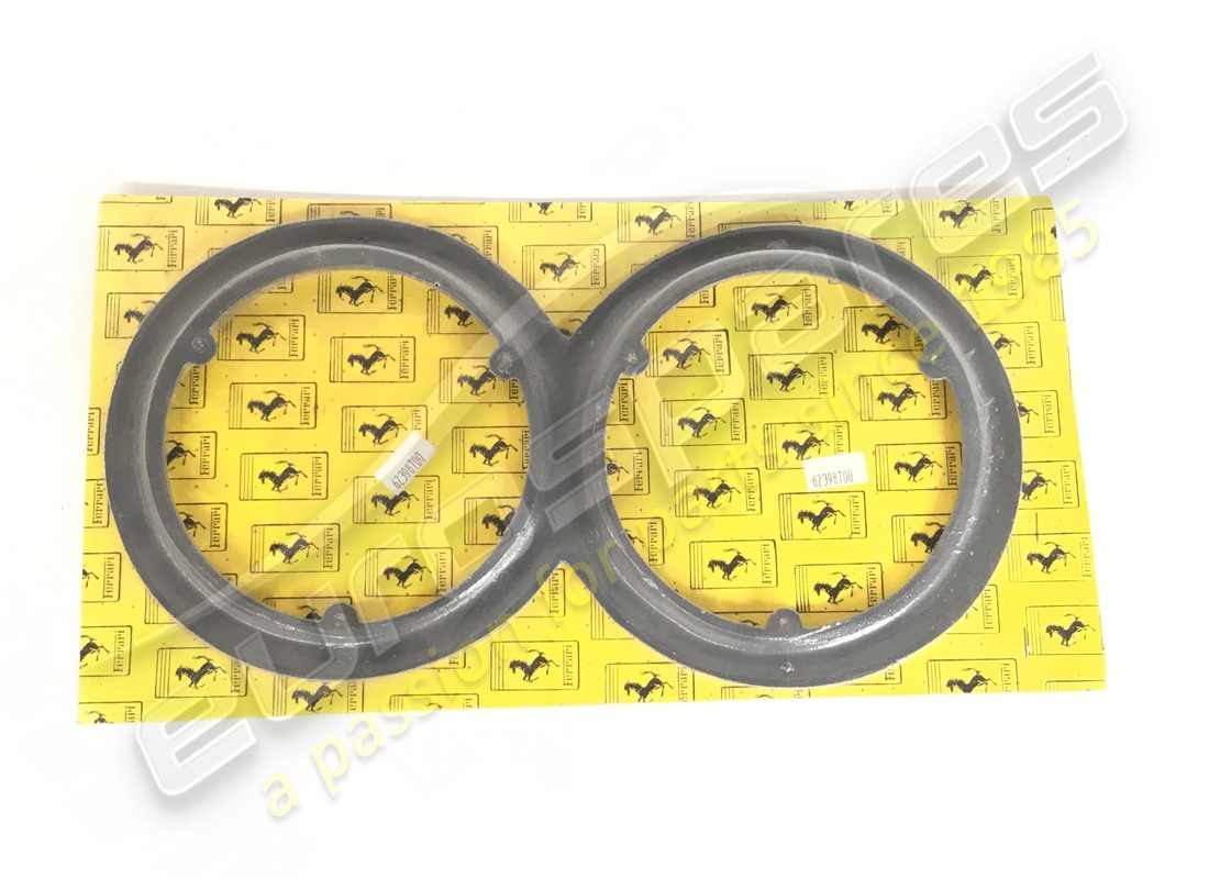 NEW FERRARI LH REAR LAMP SUPPORT RINGS. PART NUMBER 62398700 (2) new ferrari lh rear lamp support rings. part number 62398700 (2)