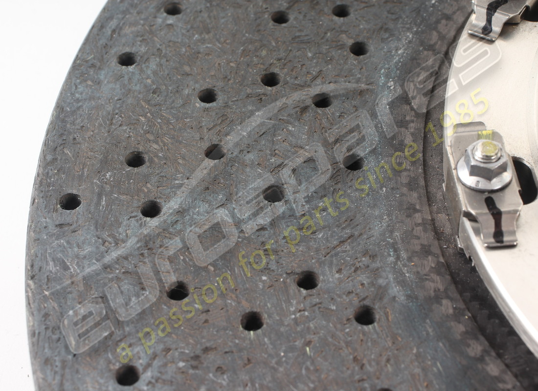 NEW (OTHER) FERRARI FRONT BRAKE DISCS, CARBON CERAMIC. PART NUMBER 225454 (3) new (other) ferrari front brake discs, carbon ceramic. part number 225454 (3)