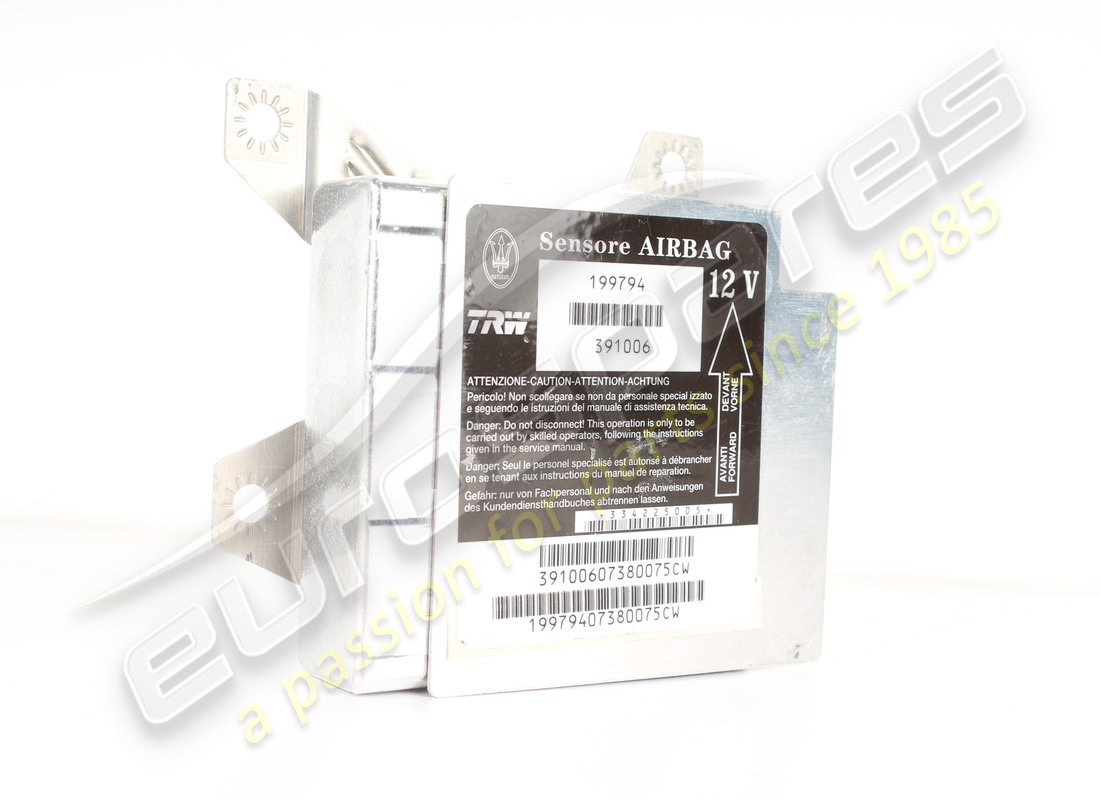 new maserati airbag ecu with automatic deactiv. part number 199794 (1)