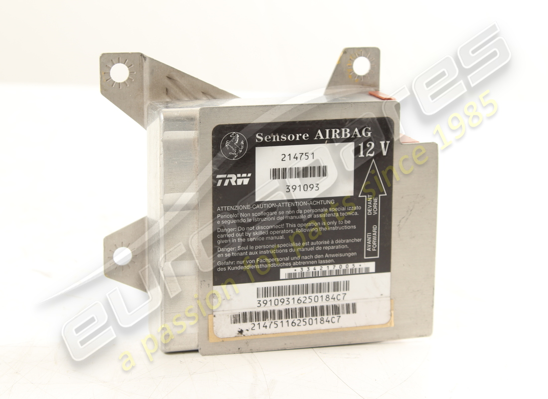 NEW FERRARI AIRBAG SYSTEM CONTROL UNIT. PART NUMBER 214751 (1) new ferrari airbag system control unit. part number 214751 (1)