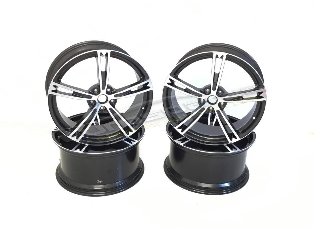 NEW MASERATI WHEELS SET (TROFEO DESIGN) 20''. PART NUMBER 980001100 (1) new maserati wheels set (trofeo design) 20''. part number 980001100 (1)