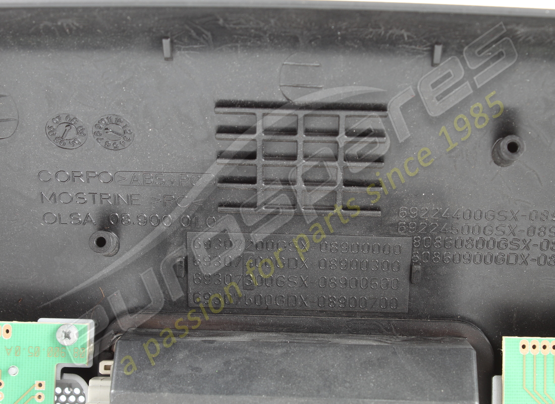 USED FERRARI DOME LAMP. PART NUMBER 81034600 (3) used ferrari dome lamp. part number 81034600 (3)