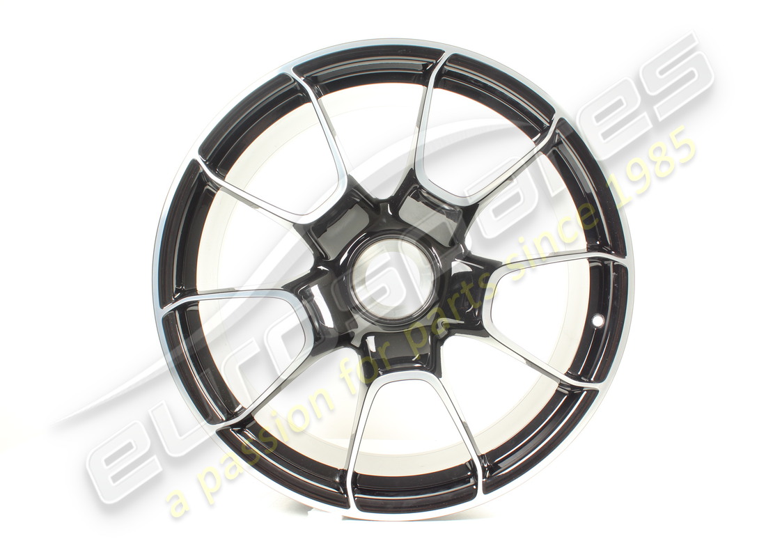 NEW PORSCHE ALLOY WHEEL WITH CENTRAL LOCKING BLACK. PART NUMBER 992601025AF041 (1) new porsche alloy wheel with central locking black. part number 992601025af041 (1)