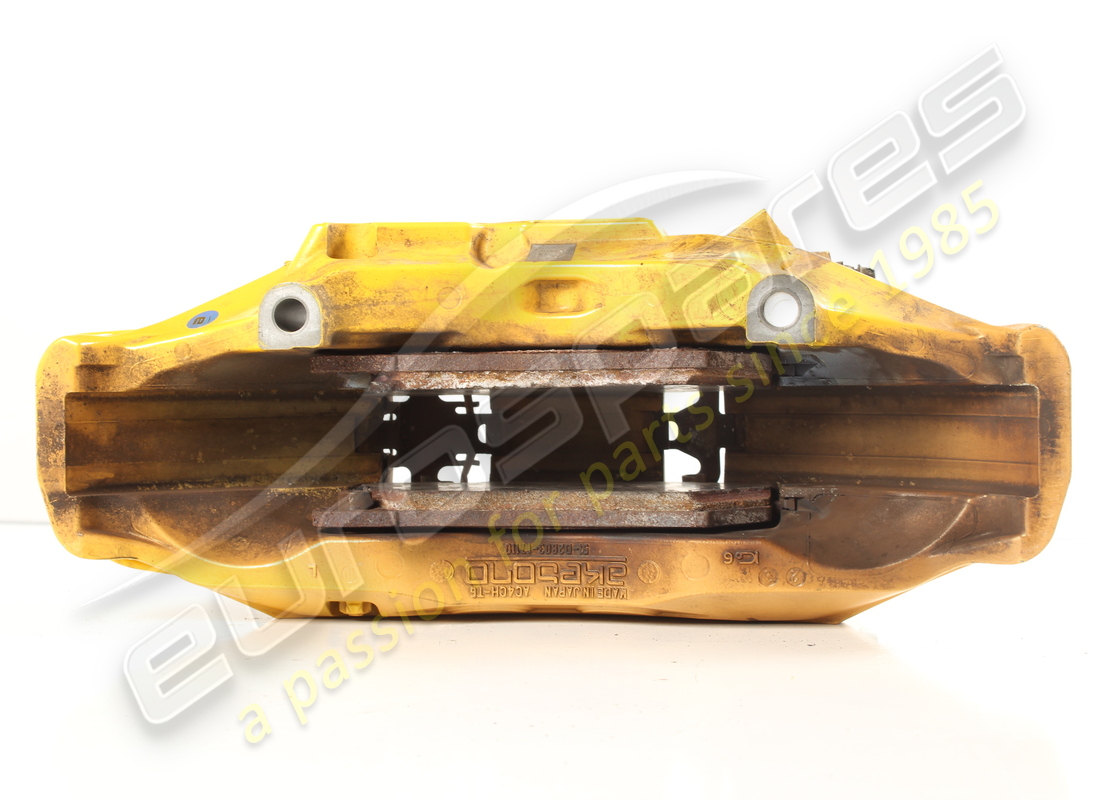 used lamborghini brake caliper 21 ceramic 10k. part number 4m0615105gd (2)