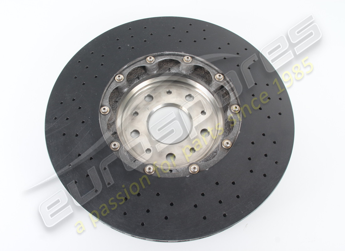 RECONDITIONED LAMBORGHINI RH REAR MURCIELAGO CERAMIC BRAKE DISC. PART NUMBER 410615602 (3) reconditioned lamborghini rh rear murcielago ceramic brake disc. part number 410615602 (3)