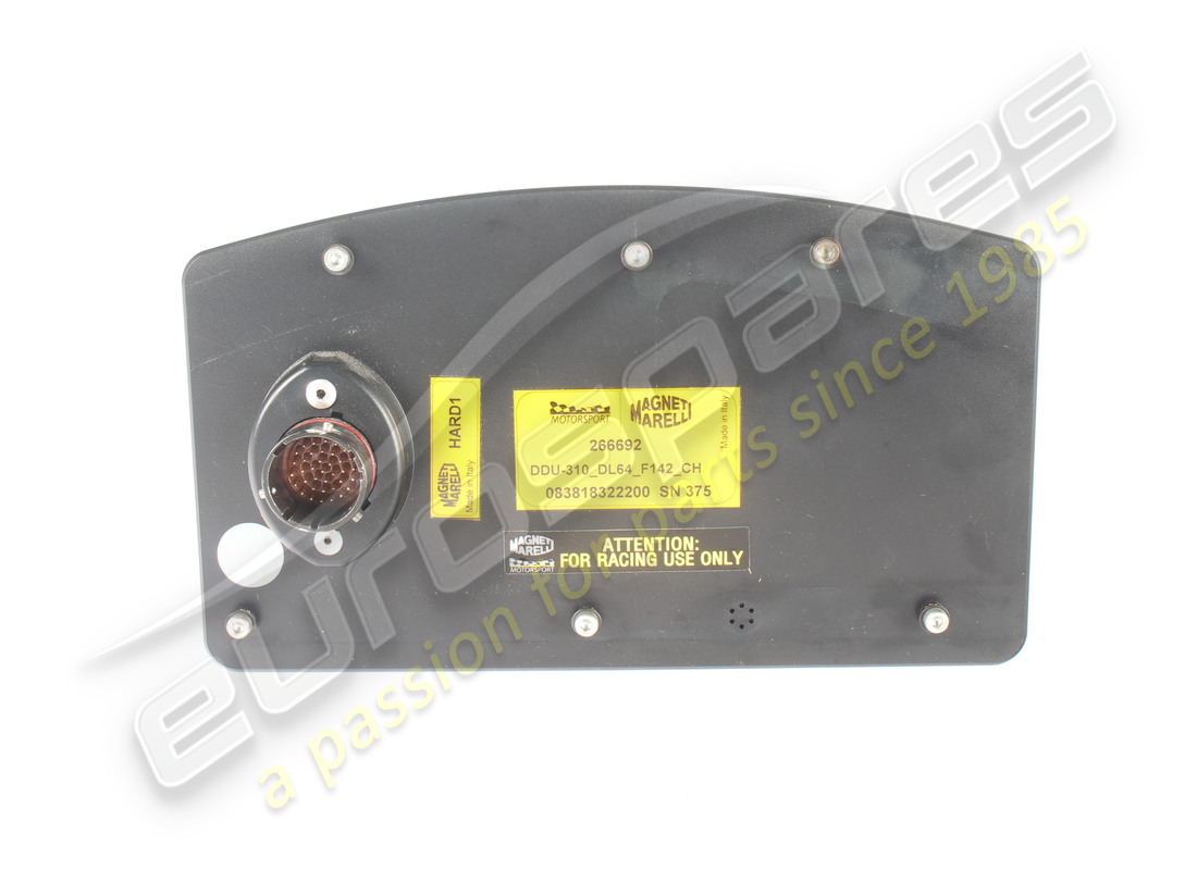 USED FERRARI DIGITAL DISPLAY UNIT 310-DL64. PART NUMBER 266692 (2) used ferrari digital display unit 310-dl64. part number 266692 (2)