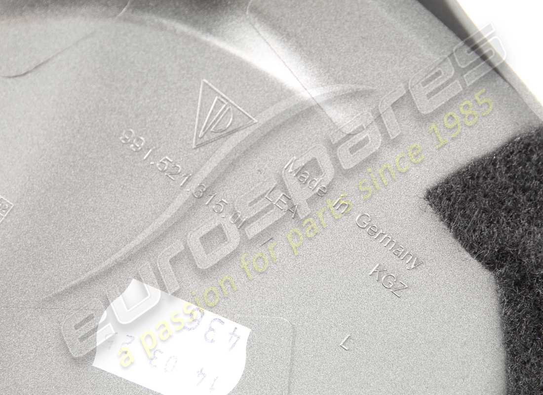 NEW PORSCHE COVER PANEL SILVER GREY METALLIC. PART NUMBER 99152131501D20 (3) new porsche cover panel silver grey metallic. part number 99152131501d20 (3)