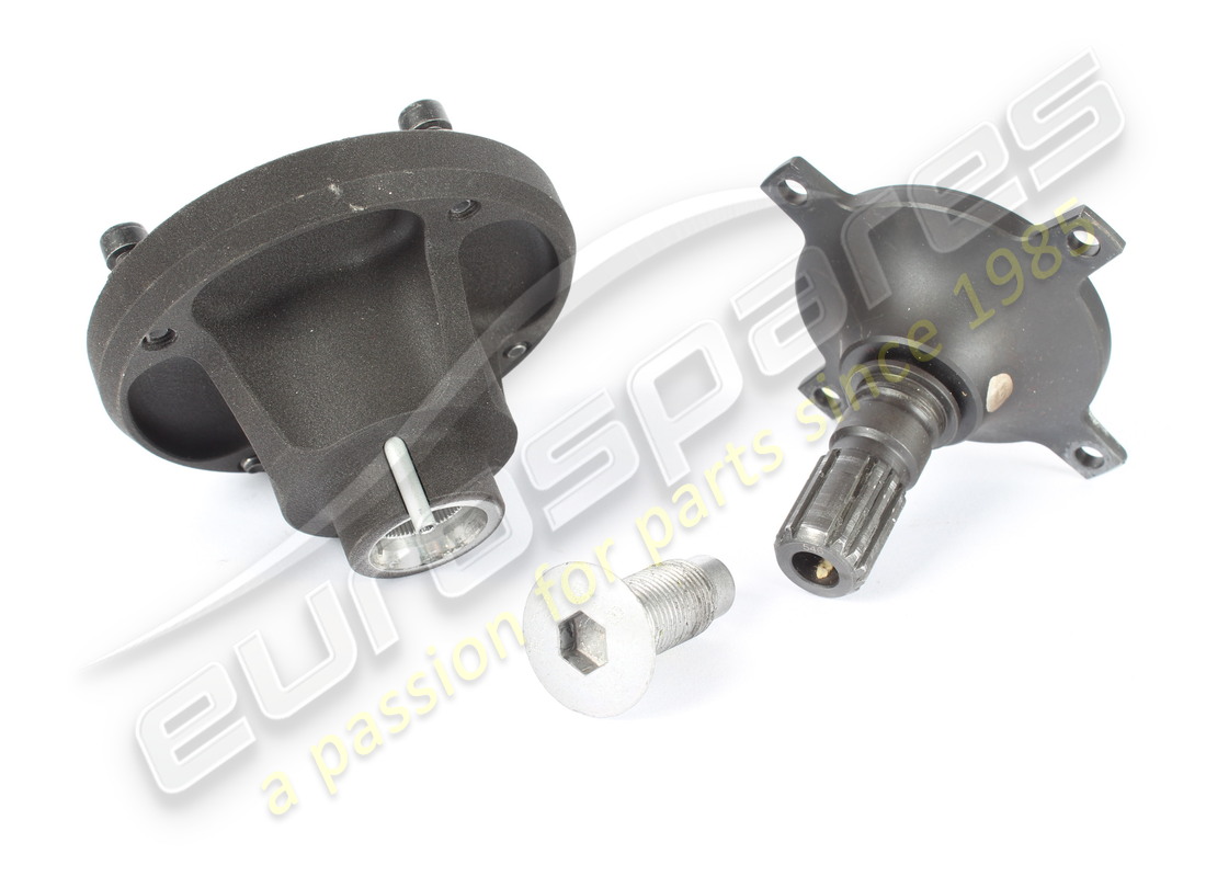 USED Ferrari COMPLETE STEERING WHEEL MOUNTI . PART NUMBER 337635 (1)