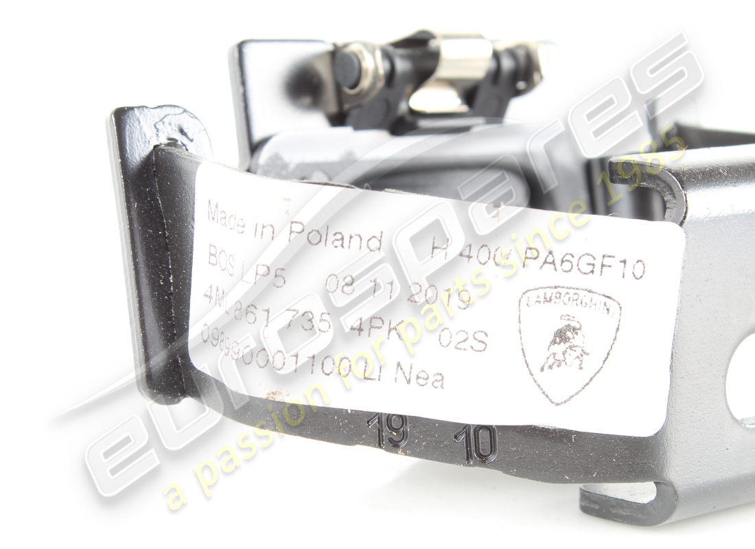 USED LAMBORGHINI HOOK EYE. PART NUMBER 4ML8617354PK (4) used lamborghini hook eye. part number 4ml8617354pk (4)