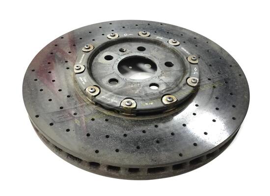 used lamborghini carbon ceramic brake disc (ccp) part number 420615301k