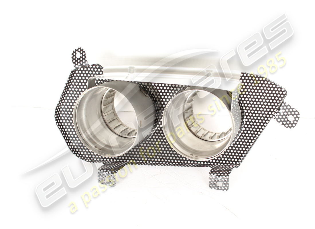 NEW FERRARI COMPL. RH COSMETIC TAILPIPES. PART NUMBER 884594 (2) new ferrari compl. rh cosmetic tailpipes. part number 884594 (2)