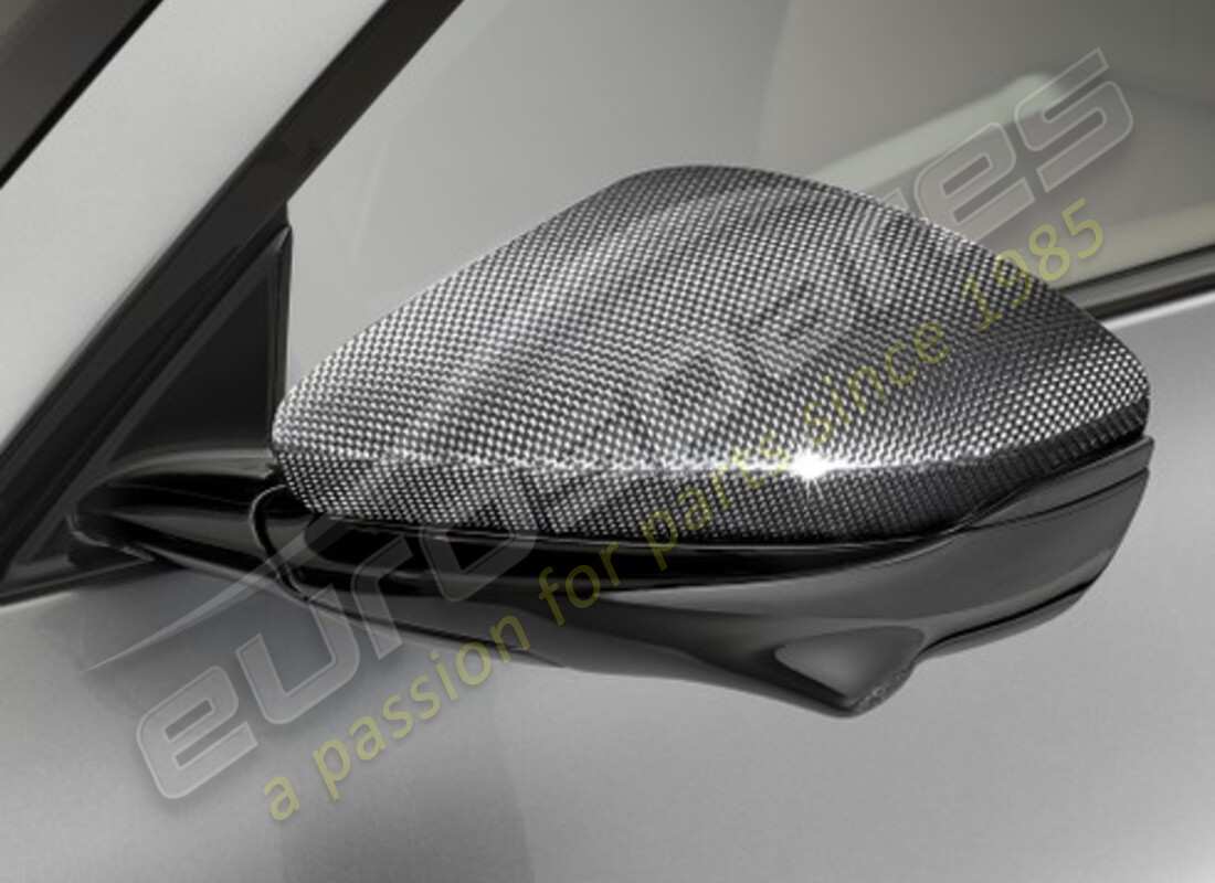 NEW FERRARI CARBON EXTERIOR MIRROR KIT GLOSS FINISH. PART NUMBER 70005862 (1) new ferrari carbon exterior mirror kit gloss finish. part number 70005862 (1)