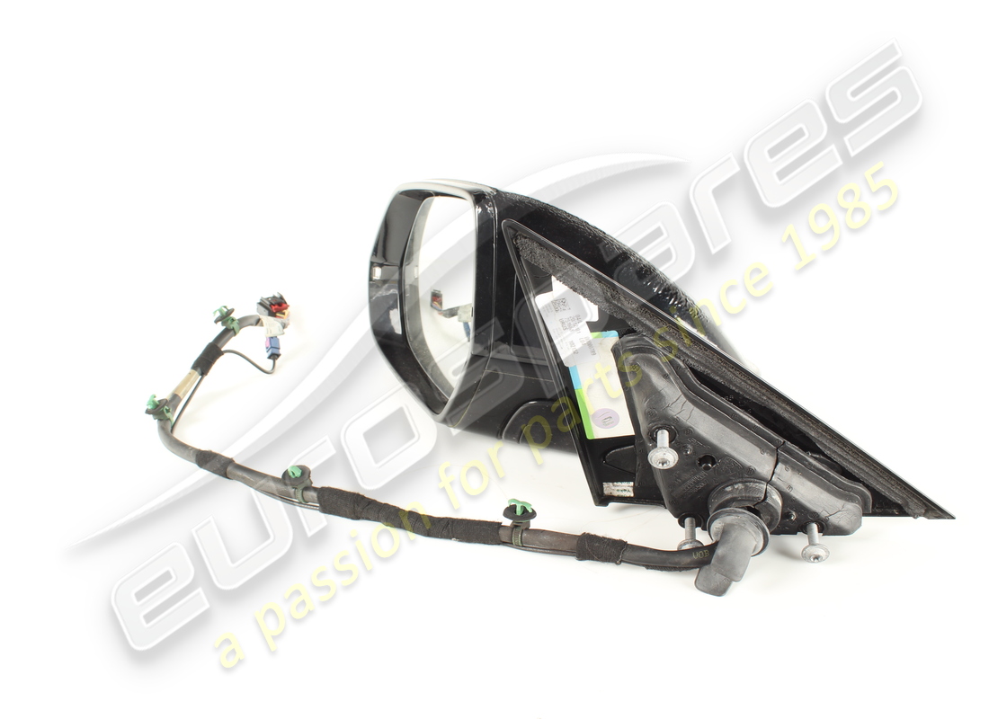 damaged lamborghini exterior mirror. part number 4ml857409gy9b (2)